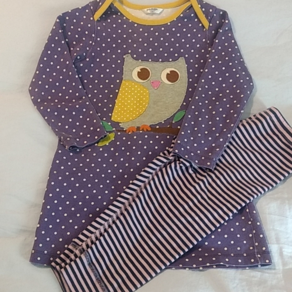 Boden dress 2-3T and Hanna legging 3T